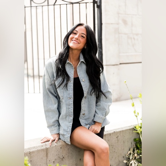 🎉LAST PIECE🎉Free People Madison City Railroad Jacket - Picture 5 of 11